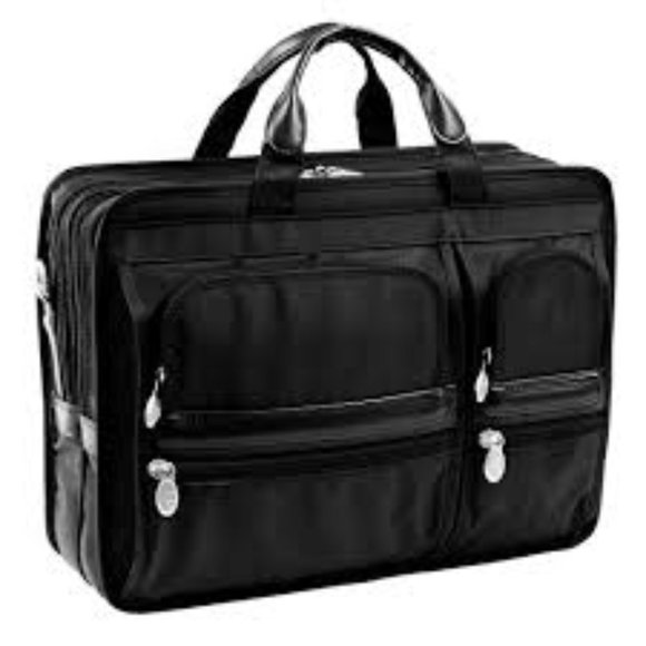 New-Unused McKlein USA Hubbard Laptop Briefcase - Picture 1 of 8